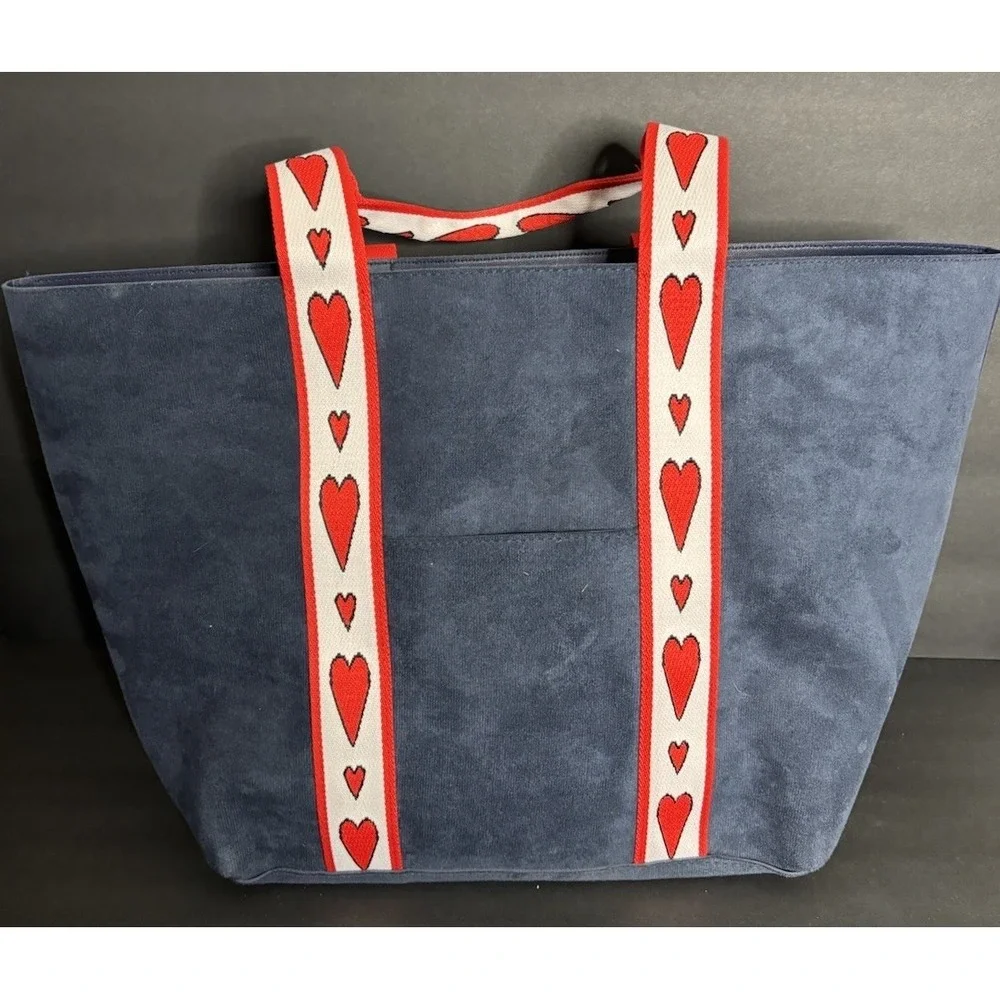 Brighton Love 2025 Limited Edition Velveteen Tote Bag 17